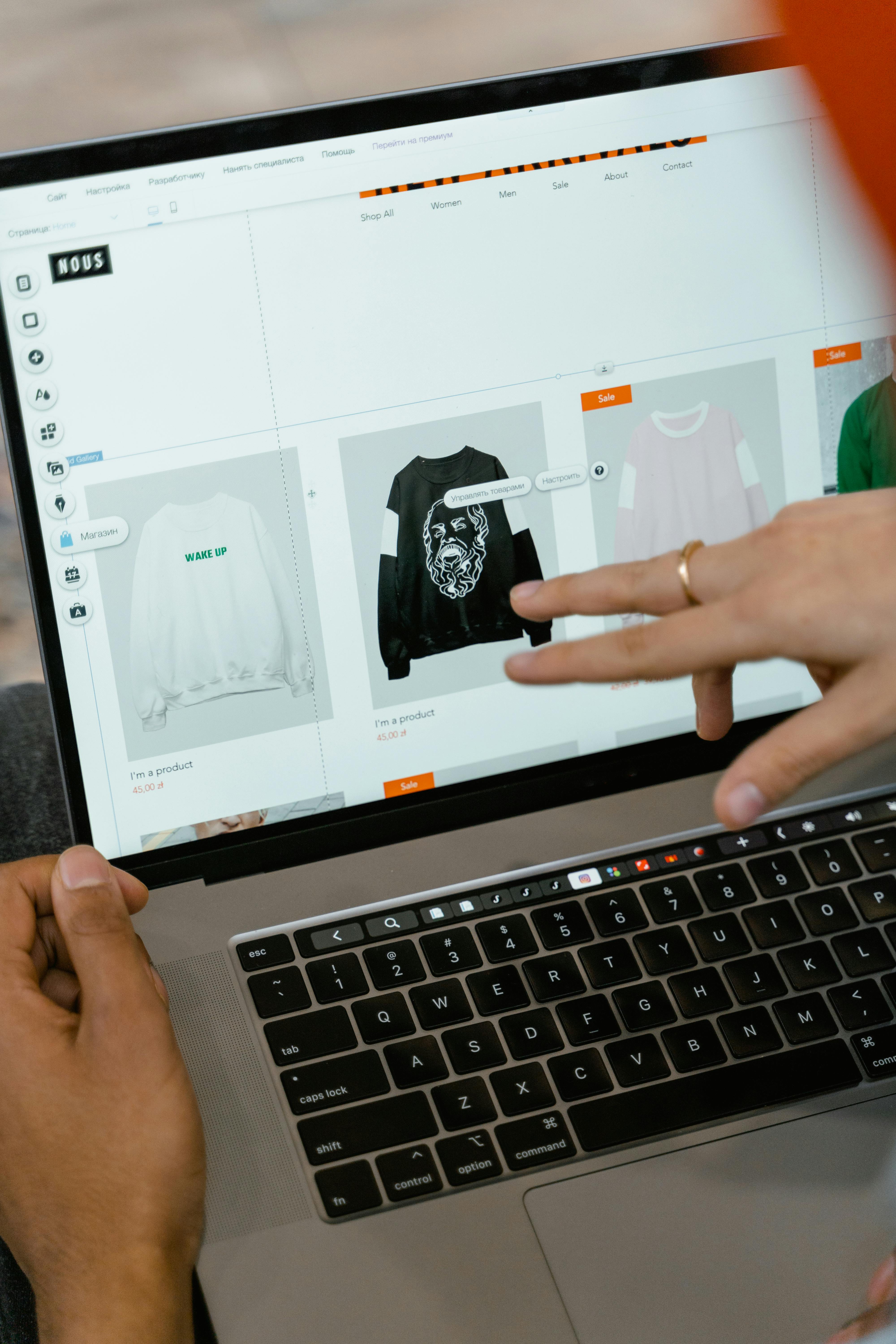 Professional at work